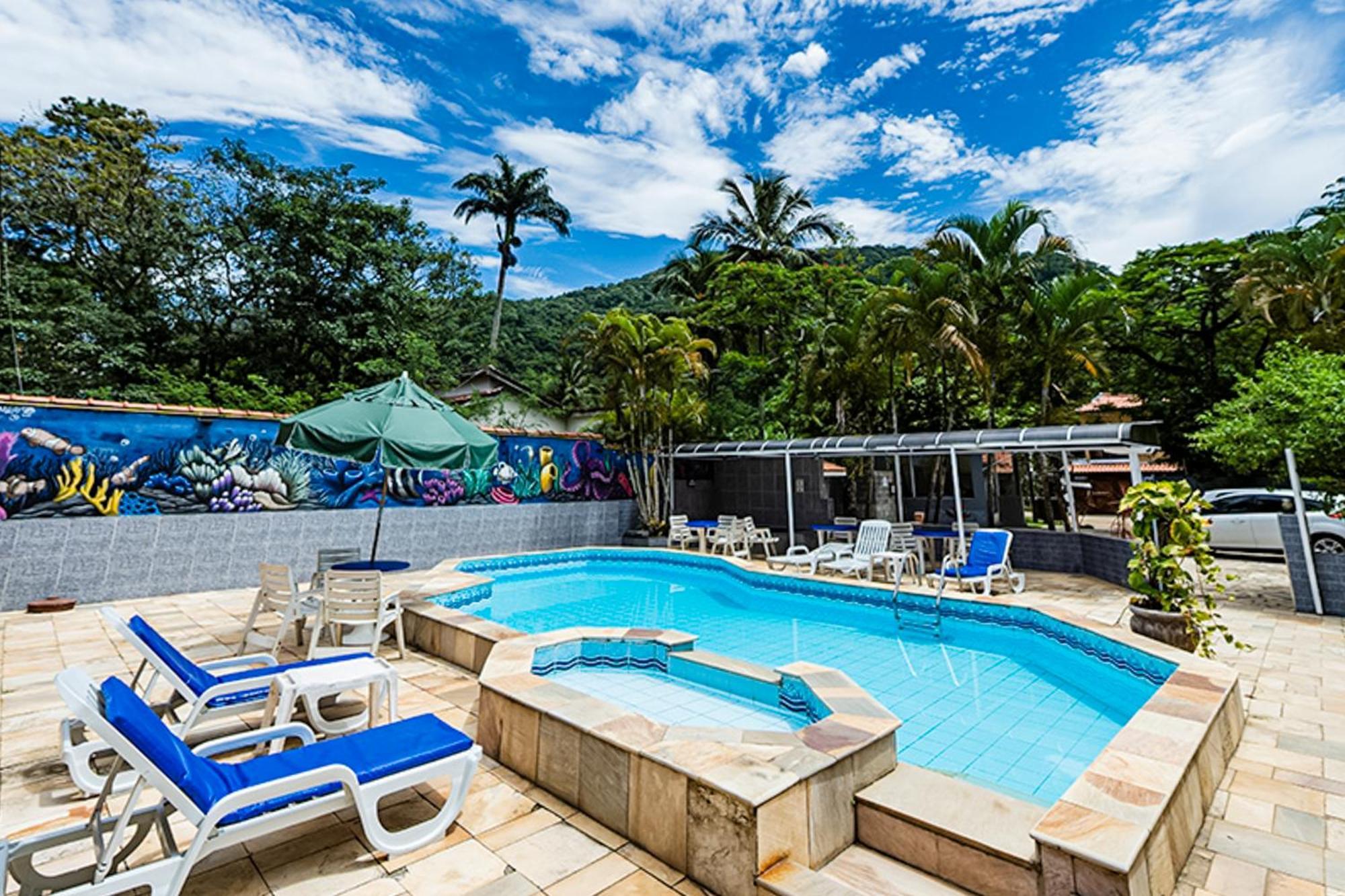Velinn Pousada Ubatuba Tropical Exterior foto